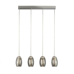 Lustra LED moderna cu 4 pendule Cyclone 97292-4SM SRT