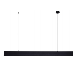 Lustra LED moderna design minimalist LINNEA 140cm negru 97681 universul-luminii.ro