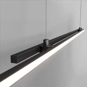 Lustra LED, pendul design modern Halo negru 118951 universul-luminii.ro