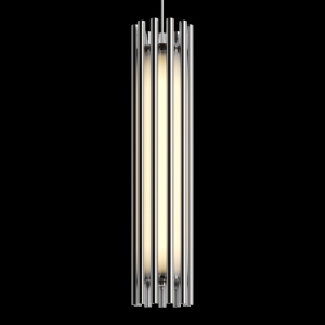 Lustra LED, Pendul design modern Sonata crom - Img 8
