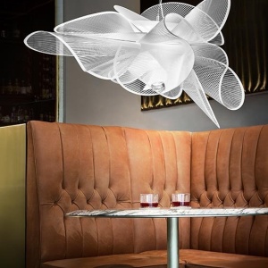 Lustra LED realizata manual La Belle Étoile White 215331 universul-luminii.ro
