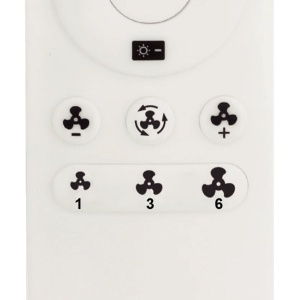 Lustra LED RGB CCT cu ventilator si telecomanda NORTH alb MA-8729 172291 universul-luminii.ro