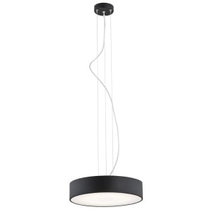 Lustra LED suspendata design circular DARLING 35cm negru