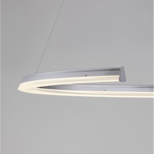 Lustra LED suspendata design circular ELMO D-83cm - Img 5