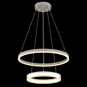 Lustra LED suspendata design circular Marlenne - Img 3