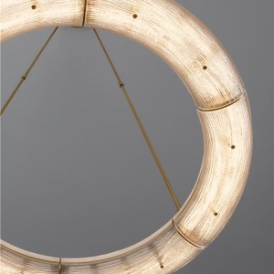Lustra LED suspendata design decorativ GLOREE D-75cm - Img 7