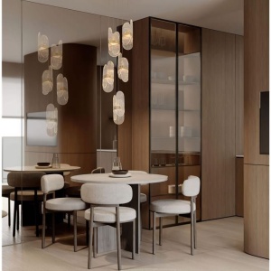 Lustra LED suspendata design decorativ LUCIEN 2700K - Img 2