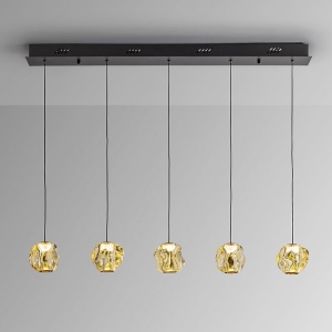 Lustra LED suspendata design decorativ modern Zaria 5L 50011 universul-luminii.ro