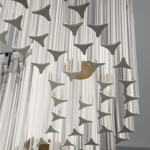 Lustra LED suspendata design decorativ NOL D-68cm - Img 8