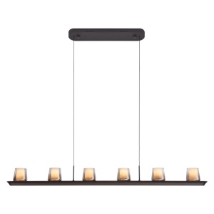 Lustra LED suspendata design modern ALABASTRO 6L