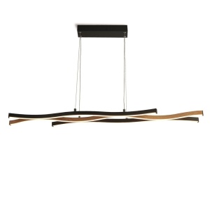 Lustra LED suspendata design modern Bloom Swirl - Img 1