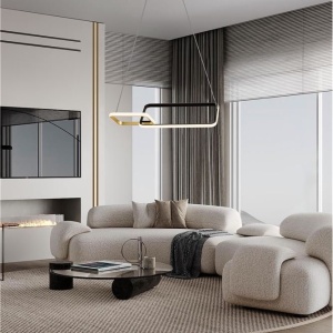 Lustra LED suspendata design modern IMAR - Img 2