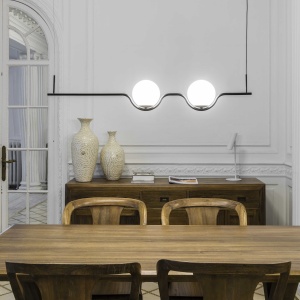 Lustra LED suspendata design modern LE VITA LED Black 29696 81871 universul-luminii.ro