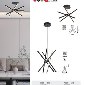 Lustra LED suspendata design modern Matilde - Img 9
