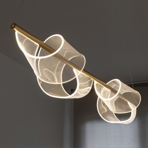 Lustra LED suspendata design modern Velas - Img 3