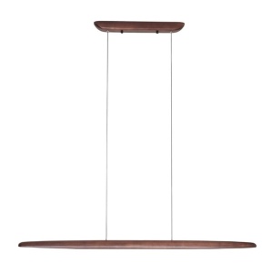 Lustra LED suspendata design natural Woody