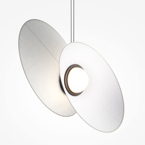 Lustra LED suspendata Evolution alb - Img 6