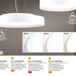 Lustra LED suspendata iluminat ambiental VARIO D-60cm 179951 universul-luminii.ro
