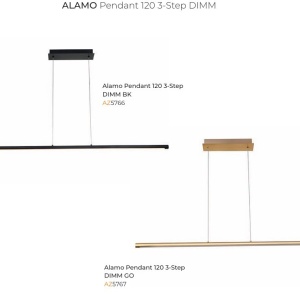 Lustra LED suspendata liniara ALAMO 120 3-STEP DIMM GO - Img 3