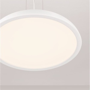 Lustra LED suspendata stil modern FELICIA alba 60cm - Img 6