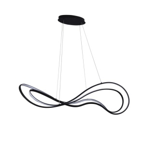 Lustra LED suspendata TWIST 3-STEP DIMM BK - Img 1