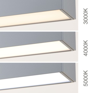 Lustra liniara aplicata/ suspendata LED CCT PALKKI 113cm, argintiu - Img 10