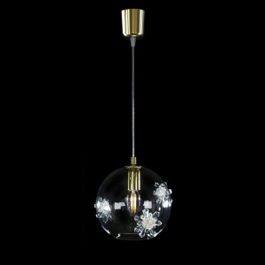 Lustra LUX decorativ fulgi de zapada din cristal SNOWFLAKE 02B 622831 universul-luminii.ro