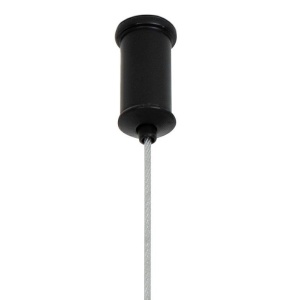 Lustra moderna cu 20 de surse de lumina LINEA Oval 120 negru 598051 universul-luminii.ro