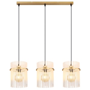 Lustra moderna cu 3 pendule GORLEY auriu 235691 universul-luminii.ro