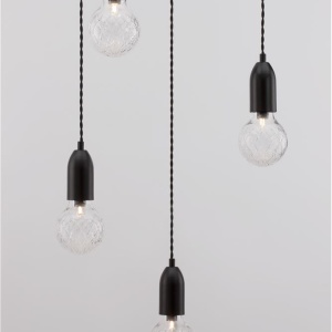 Lustra moderna cu 5 pendule design minimalist VEDA 204261 universul-luminii.ro