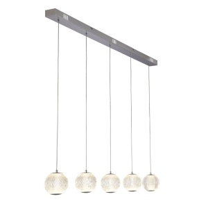 Lustra moderna cu 5 pendule LED Allure 222021 universul-luminii.ro