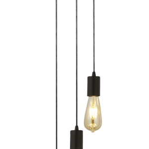 Lustra moderna design minimalist Squiggle 3L 9663-3BK SRT - Img 3