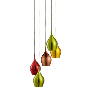 Lustra moderna design multicolor Vibrant 5L 6465-5 SRT