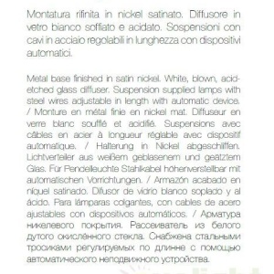 Lustra moderna diametru 40cm, GLORY SP3 D40 101125 52081 universul-luminii.ro