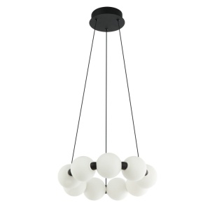 Lustra moderna diametru 40cm PERLA 3-STEP DIMM