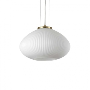 Lustra moderna din sticla PLISSE' SP1 D35 OTTONE