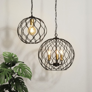 Lustra moderna Finesse 4511-1BK SRT 83541 universul-luminii.ro