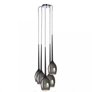 Lustra moderna Izza 5 fumurie ZZ AZ2939