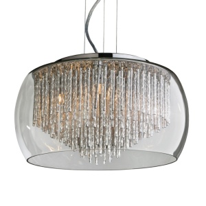 Lustra moderna suspendata design elegant 50cm Rego - Img 6