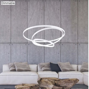 Lustra moderna suspendata, diametru 80cm, LED dimabil DEA NVL-17222001 D
