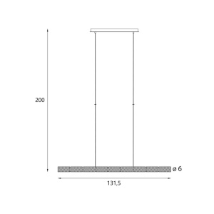 Lustra moderna suspendata LED Love 37W 605821 universul-luminii.ro