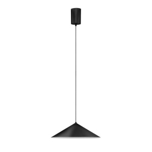 Lustra moderna suspendata LED Lui, negru