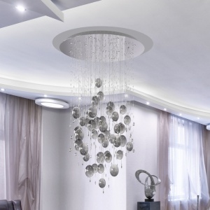 Lustra moderna Vision design LUX Cristal Bohemia Exclusive Dawn 02, 240cm 95401 universul-luminii.ro