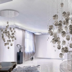 Lustra moderna Vision design LUX Cristal Bohemia Exclusive Exclusive Dawn 03, 340cm 198031 universul-luminii.ro