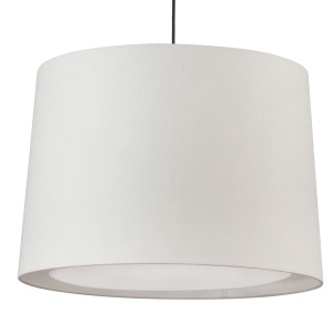 Lustra/Pendul decorativ cu cablu si stecher CONGA bej - Img 2