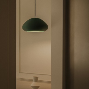 Lustra/ Pendul design decorativ MAR H34cm verde - Img 2