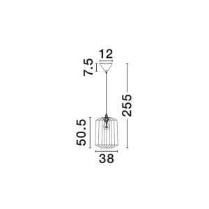 Lustra/Pendul design decorativ, ORA, D 38cm 243941 universul-luminii.ro