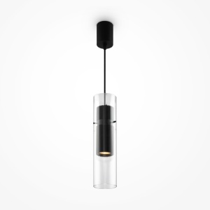 Lustra, Pendul design minimalist modern Dynamics negru - Img 5