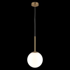 Lustra, Pendul design modern Basic form auriu, diametru 20cm 212141 universul-luminii.ro