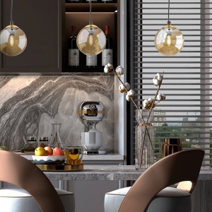 Lustra / Pendul design modern Dark 12cm 109981 universul-luminii.ro